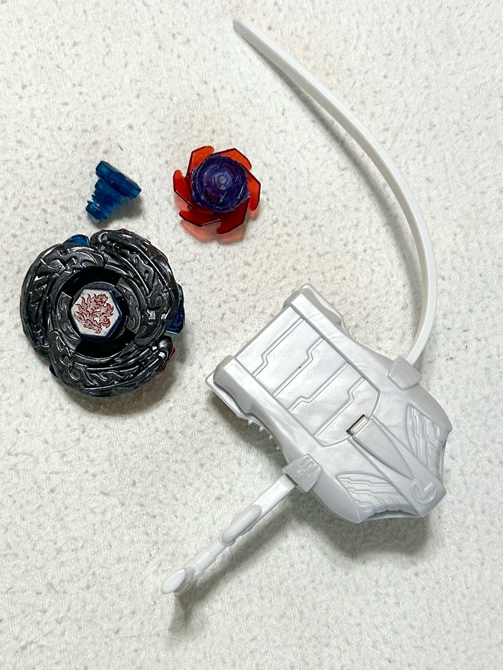 Beyblade Metal Fight Left Light Launcher /Ripcord L-Drago Destroy? Takara Tomy